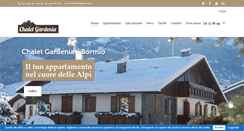 Desktop Screenshot of chaletgardenia.it