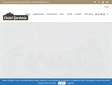 Tablet Screenshot of chaletgardenia.it